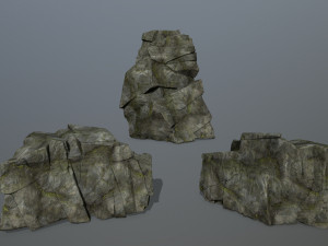 rocks 3Dモデル