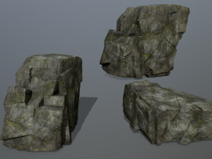 rocks 3Dモデル