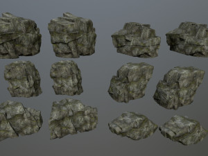 rocks 3Dモデル