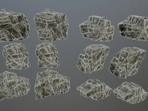 rocks 3D Model