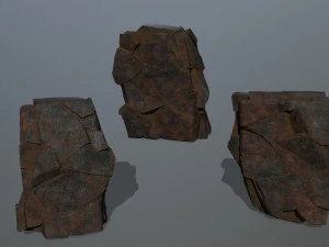 volcanic rocks 3D Model