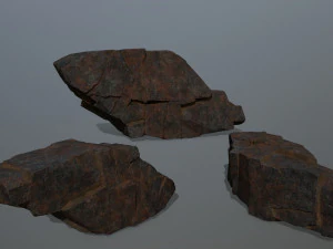 volcanic rocks 3D Model