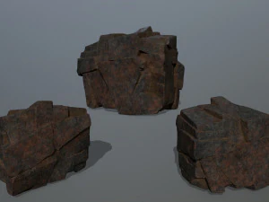 volcanic rocks 3D Model