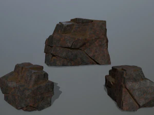 volcanic rocks 3D Model