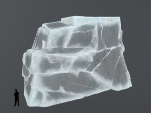 ice rocks 3D Model
