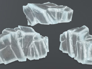 ice rocks 3D Model