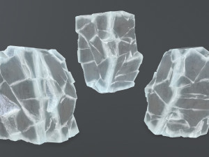 ice rocks 3D Model
