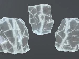 ice rocks 3D Model