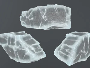 ice rocks 3D Model