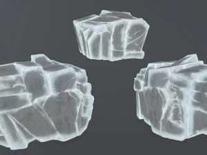 ice rocks 3D Model