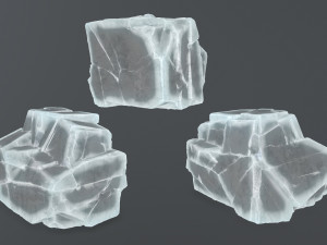 ice rocks 3D Model