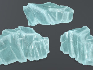 ice rocks 3D Model