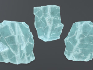 ice rocks 3D Model
