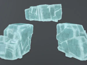 ice rocks 3D Model
