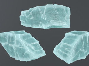 ice rocks 3D Model