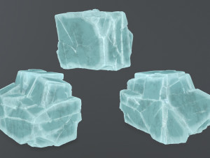 ice rocks 3D Model