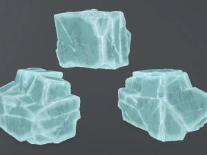 ice rocks 3D Model