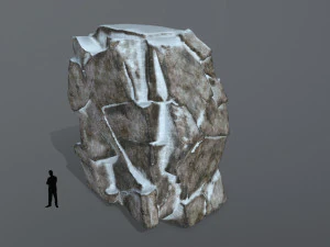 snow rock 3D Model