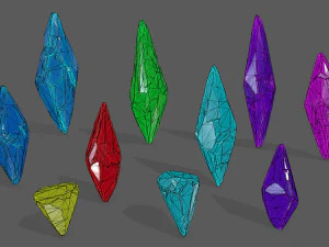 crysal set 3D Model