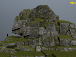 rocks 3D मॉडल