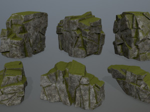 rocks 3D 모델