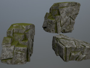 rocks 3D 모델