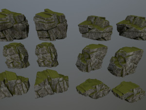 rocks 3D 모델