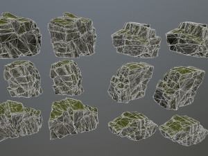 rocks 3D 모델