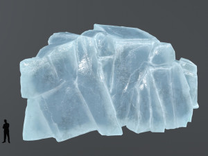 ice rocks 3D-Modell