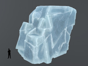 ice rocks 3D-Modell