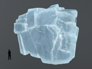 ice rocks 3D-Modell