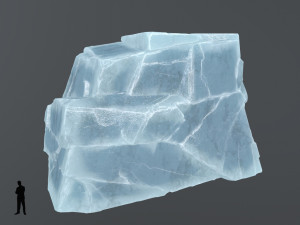 ice rocks 3D-Modell