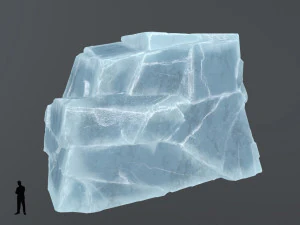 ice rocks 3D Model