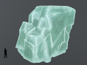 ice rocks Modelo 3D