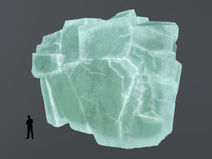 ice rocks Modelo 3D