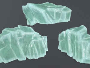 ice rocks Modelo 3D