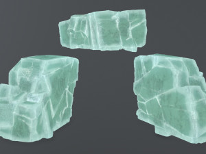 ice rocks Modelo 3D