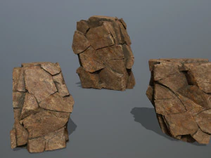 desert rocks 3D Model