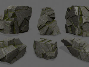 rocks 3D Model