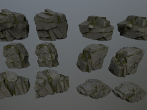 rocks Model 3D