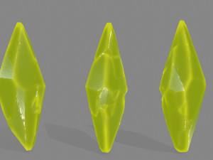 crystal set Modelo 3D