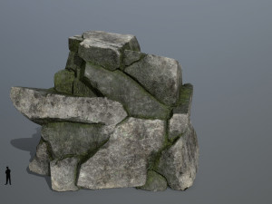 rocks 3D मॉडल