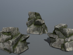 rocks 3D मॉडल