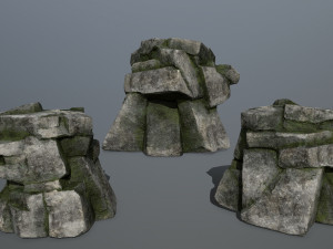 rocks 3D मॉडल