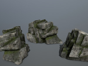 rocks 3D मॉडल