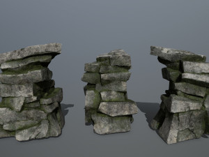 rocks 3D मॉडल