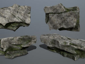 rocks 3D मॉडल