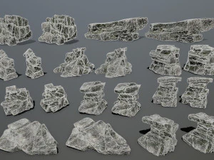 rocks 3D Model