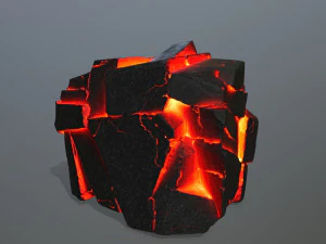 lava rocks 3D Model