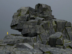 cliff rocks 3D Model